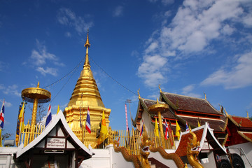 The temple of north of Thailand