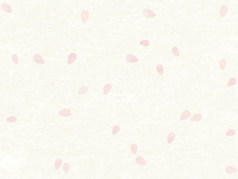 和紙-桜の花びら