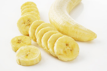 banana on background