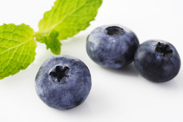 blueberry berry isolated on white background