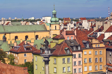 Obraz premium Warsaw Old Town.