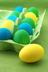 Colorful Easter eggs