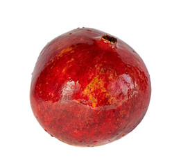 pomegranate isolated on white background