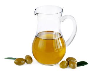 Olive oil and olives