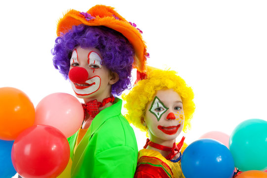 Children Clown Images – Browse 73,133 Stock Photos, Vectors, and ...