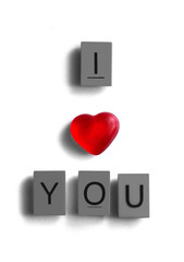 I love you