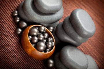 Spa stones for hot massage