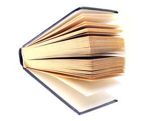 Book isolated on white background. Dictionary