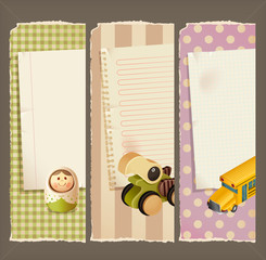 Paper banners & toys