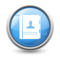 Symbole glossy vectoriel contacts 01