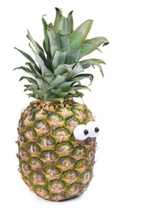 Fototapeta premium pineapple isolated on white background