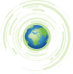 abstract world background