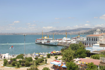 Fototapeta na wymiar Buyukada (Prinkipos - Książę Islands) Istanbul, Turkey