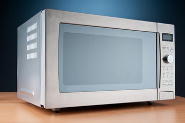 Fototapeta premium Microwave oven on the table