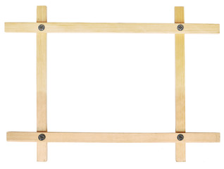 wooden frame