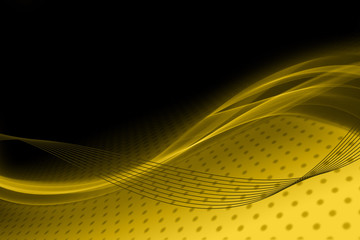 ondas amarillo negro