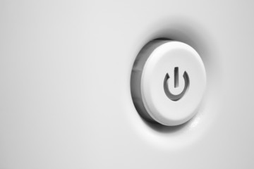 Power button white