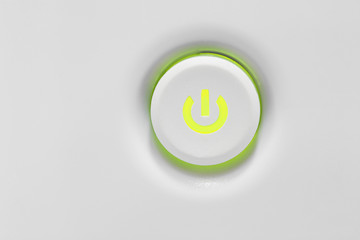 Power button white