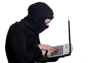 Hacker beim Datenklau