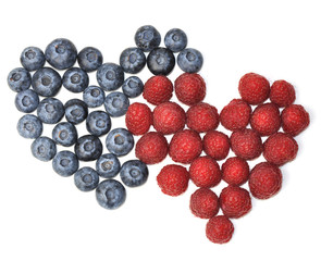 Beeren für Romantische Momente