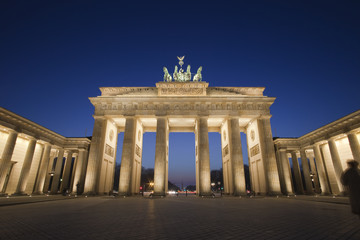 Brandenburger Tor bei Nacht