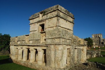 Temple des fresques, ruines maya de Tulum