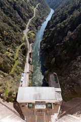 Outdoors of an dam in Portugal