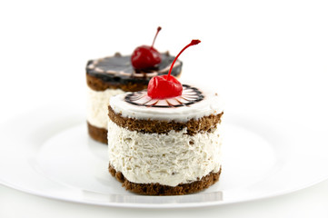 Two cakes