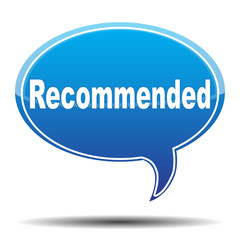 RECOMMENDED BUBBLE SPEECH