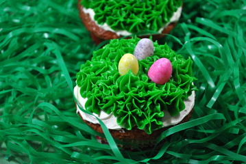 Easter Egg Cupcakes