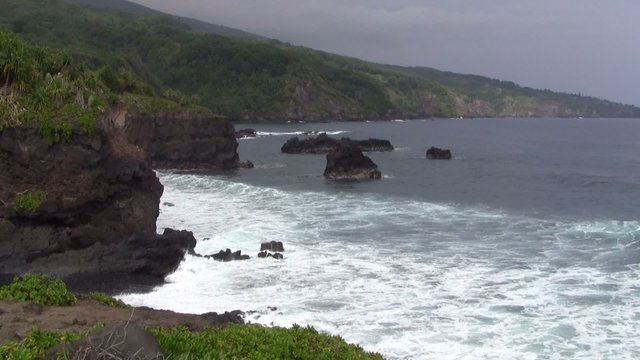Beautiful Ocean Coast Rocks by the Sea