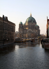Obraz na płótnie Canvas A view of Berlin, Germany.