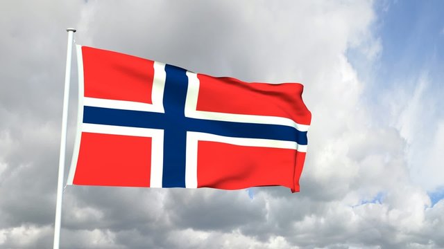 138 - Norwegische Flagge