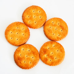 Flower from crackers