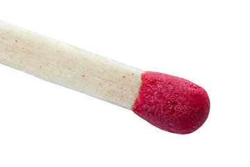 Match isolated on white.