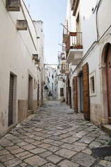 Alleyway. Putignano. Apulia.