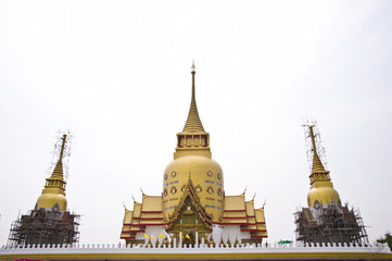 Naklejka premium thai temple Chachengsao In Thailand