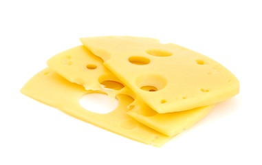Slices of cheese