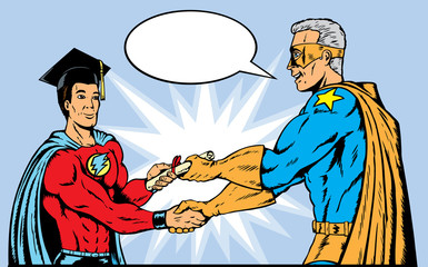 Superhero Graduation