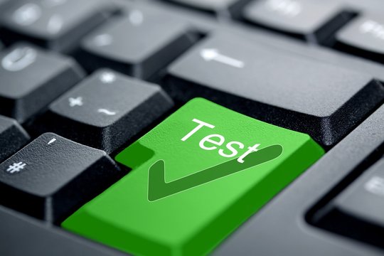 Test Haken Taste