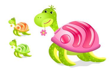 turtle with rss sign on its shell