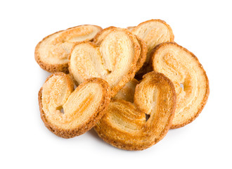 Cookies heart isolated