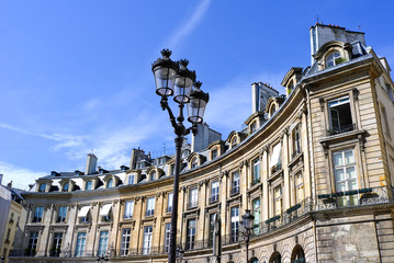 Fototapeta premium antique city view in paris Europe