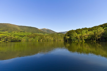 Fototapeta na wymiar Lago de Santa Fé