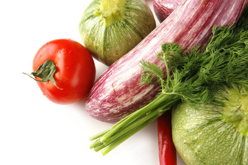 raw vegetables