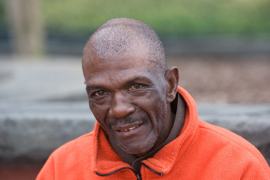 Elderly African American Man