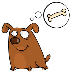 Doggy with speech bubble