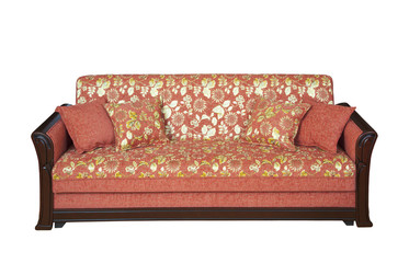Wooden sofa
