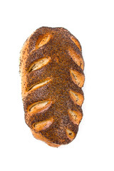 Loaf of bread with poppy seeds