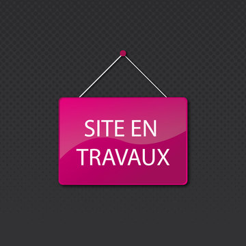 site en travaux